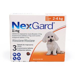 Nexgard dog S 2-4kg N3