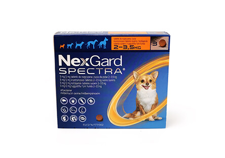 Nexgard Spectra XS 2-3.5kg N3