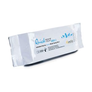 Quick test DEA1, asins grupu noteikšanas tests suņiem