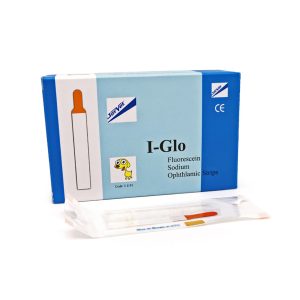 i-glo fluorescīna acu tests