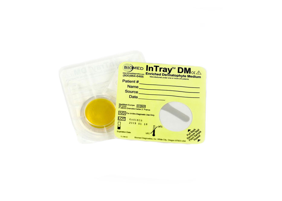Dermatofitijas In Tray tests