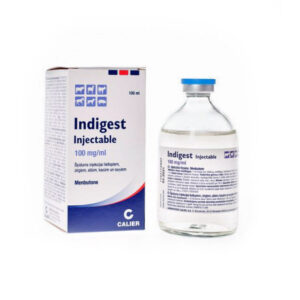 Indigest injectable 100mg/ml, 100ml