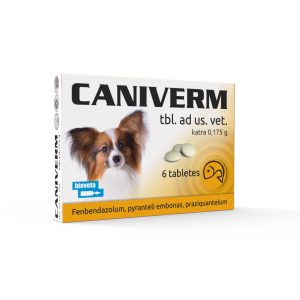Caniverm 0.175g/tab., N6
