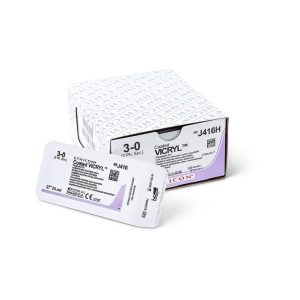 Vicryl ķirurģisko diegu iepakojums