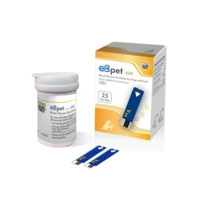 Glikometra stripi suņiem un kaķiem 25 gab.