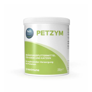 Papildbarība suņiem un kaķiem ar cūku aizkuņģa dziedzera pulveri