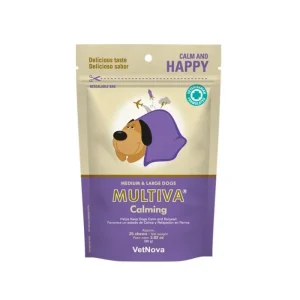 Nomierinošas košļas vidējiem un lieliem suņiem